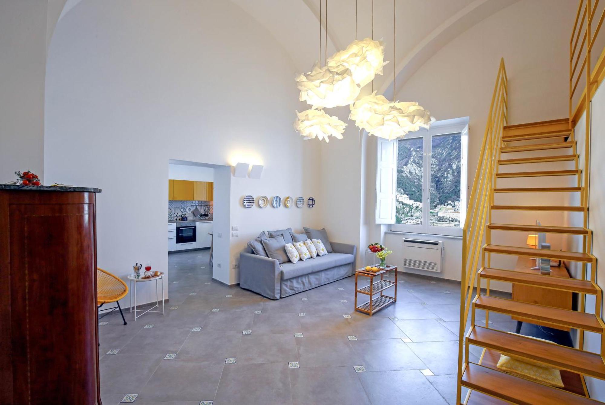 Ferienwohnung Starhost - Castle Mezzacapo Minori Exterior foto